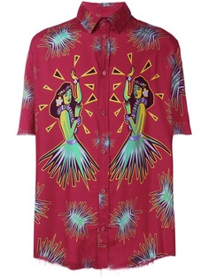 Mauna Kea эластичная рубашка с принтом
