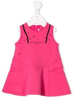 Givenchy Kids платье с логотипом