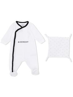 Givenchy Kids комбинезон для новорожденного с логотипом