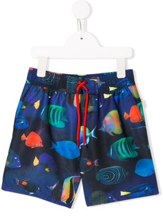 Paul Smith Junior плавки-шорты с принтом