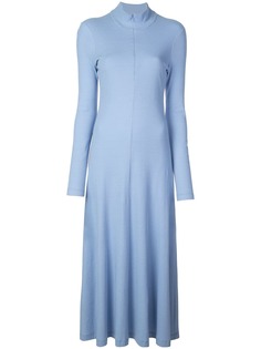 Rosetta Getty платье с высоким воротником и длинными рукавами