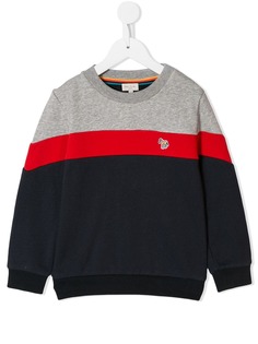 Paul Smith Junior толстовка в стиле колор-блок