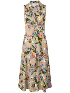 Diane von Furstenberg платье Von с цветочным принтом