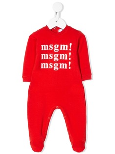 Msgm Kids пижамный комплект с логотипом