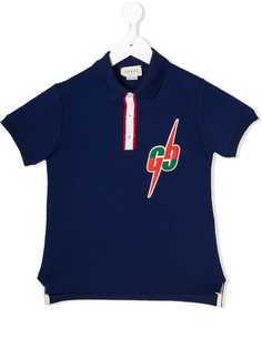 Gucci Kids рубашка-поло