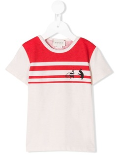 Gucci Kids футболка Canvas Menagerie