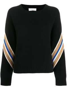 Sandro Paris свитер Manuel с контрастными рукавами