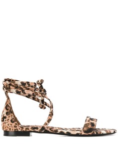 Tabitha Simmons сандалии с леопардовым принтом