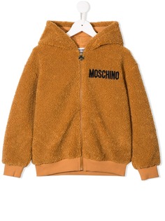 Moschino Kids худи Teddy Bear с логотипом