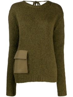 Rochas джемпер с карманом