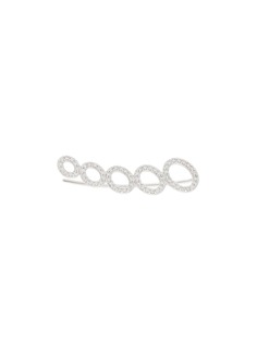 ALINKA 18kt white gold CLOUD diamond ear cuff