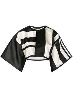 Rubin Singer укороченная куртка в полоску