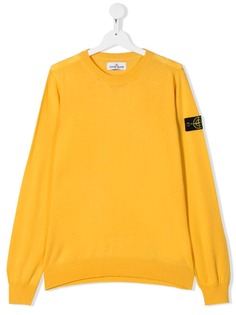 Stone Island Junior TEEN crew neck sweater