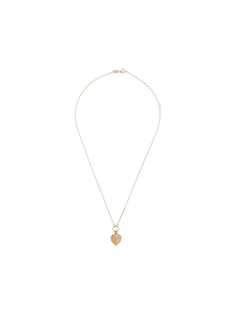 Foundrae золотое колье с подвеской Heart Love