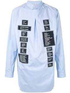 Takahiromiyashita The Soloist рубашка с графичным принтом