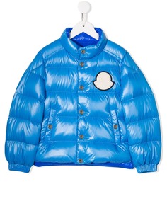 Moncler Enfant пуховик с логотипом