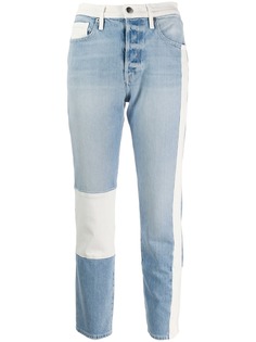FRAME укороченные джинсы Le Original в стиле колор-блок