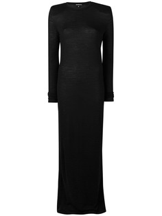 Ann Demeulemeester длинное облегающее платье