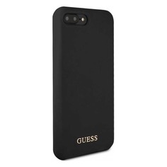 Чехол (клип-кейс) Guess, для Apple iPhone 7 Plus/8 Plus, черный [guhci8llsglbk] Noname