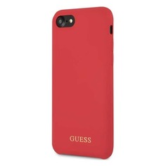 Чехол (клип-кейс) Guess, для Apple iPhone 7/8, красный [guhci8lsglre] Noname