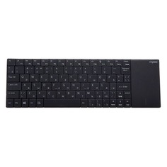 Клавиатура RAPOO E2710, USB, Радиоканал, черный + черный [16171]