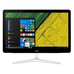 Моноблок ACER Aspire Z24-880, 23.8&quot;, Intel Core i3 7100T, 8Гб, 1000Гб, NVIDIA GeForce 940MX, Windows 10, черный и серебристый [dq.b8qer.002]