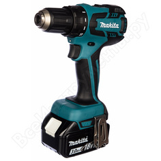 Аккумуляторная дрель makita ddf459rfe