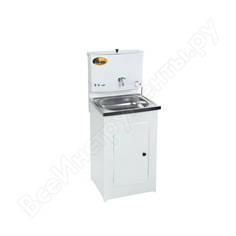 Дачный умывальник с подогревом вихрь, белый 74/4/1