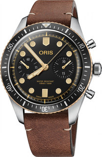 Швейцарские мужские часы в коллекции Divers Мужские часы Oris 771-7744-43-54LS