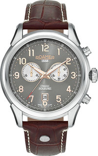 Швейцарские мужские часы в коллекции Soleure Мужские часы Roamer 540.951.49.06.05