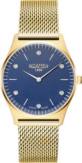Швейцарские женские часы в коллекции Elements Женские часы Roamer 650.815.48.45.90