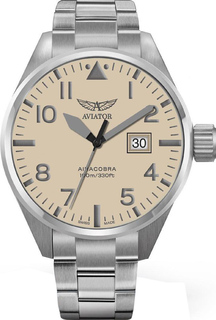 Швейцарские мужские часы в коллекции Airacobra Мужские часы Aviator V.1.22.0.190.5