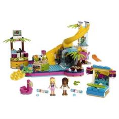 Конструкторы, пазлы Конструктор LEGO Friends Вечеринка Андреа у бассейна 41374