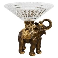 Мебель и декор Bogacho Фруктовница-конфетница Bogacho Слон Айрават, Б