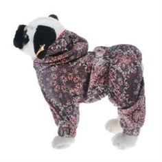 Амуниция Дождевик для собак Happy Puppy спорт-2 (сука) фуксия 24см