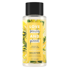 Шампунь для волос LOVE BEAUTY AND PLANET COCONUT OIL & YLANG YLANG Восстановление и забота с кокосовым маслом и цветами иланг-иланг 400 мл