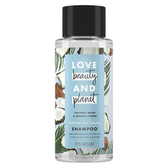 Шампунь для волос LOVE BEAUTY AND PLANET COCONUT WATER & MIMOSA FLOWER Объем и щедрость с кокосовой водой и цветами мимозы 400 мл