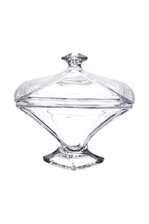 Конфетница с крышкой 22 см Crystalite Bohemia