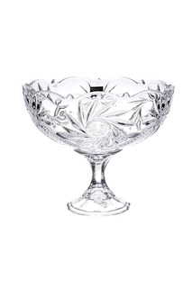 Конфетница на ножке, 22 см Crystalite Bohemia