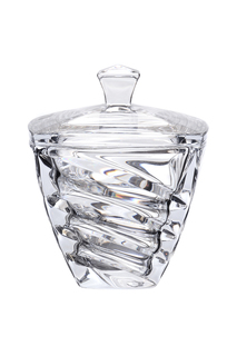 Конфетница с крышкой Crystalite Bohemia