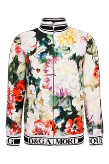 Куртка с цветочным принтом Dolce&Gabbana Children