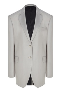 Серый пиджак на двух пуговицах Venera M.