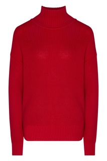Красный трикотажный свитер Laroom