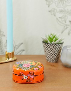 Шкатулка для хранения мелких вещей с ручным цветочным рисунком Ian Snow - Мульти