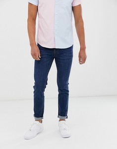 Темно-синие джинсы скинни ASOS DESIGN - Синий