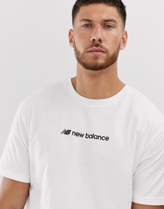 Белая футболка New Balance Athletics - Белый