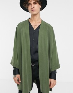 Кимоно цвета хаки ASOS DESIGN - Зеленый