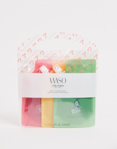 Набор по уходу за кожей Shiseido Waso Juice Cleanser Squad (3 шт - Бесцветный