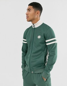 Зеленая спортивная куртка с логотипом Pretty Green - Зеленый