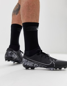 Черные футбольные бутсы Nike Football superfly 7 - Черный